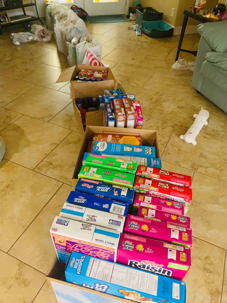 donation to fight childhood hunger in Florida
