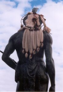Back of Massasoit statue