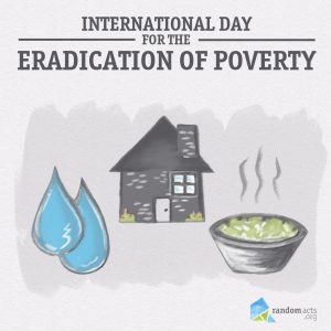 International Day for the Eradication of Poverty Graphic