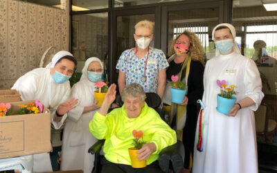 Flowers for Nursing Home Residents
